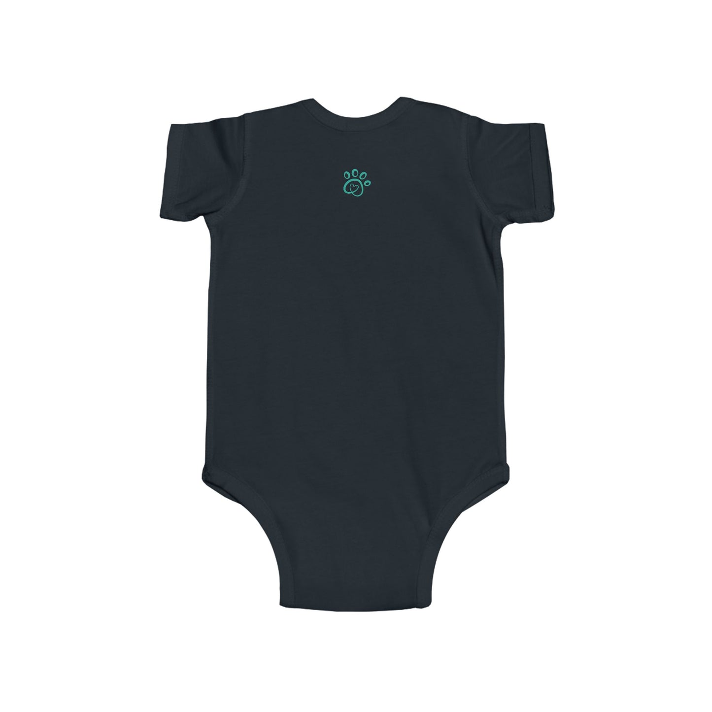 Infant puppy and teddy bear Jersey Bodysuit