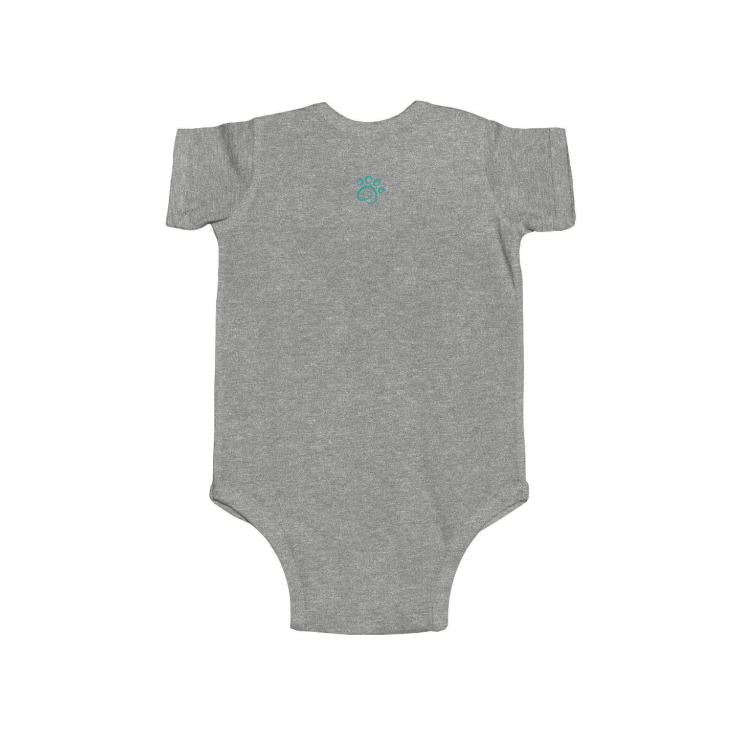 Infant puppy and teddy bear Jersey Bodysuit