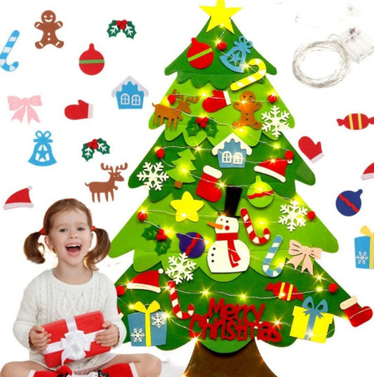 Felt cloth to decorate the Christmas tree-  Decorate the hospital unit or crafts for classroom!