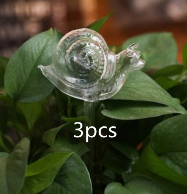 Glass Automatic Self Watering Bird Watering Cans Flowers Plant Decorative Clear Glass Watering Device Houseplant