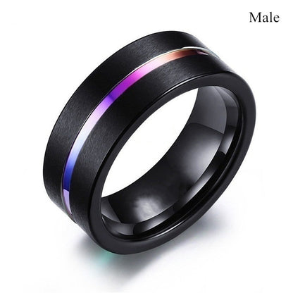 Lovers Purple Ring (male and female)