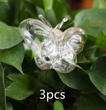 Glass Automatic Self Watering Bird Watering Cans Flowers Plant Decorative Clear Glass Watering Device Houseplant