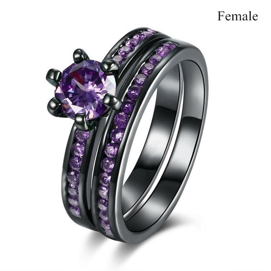 Lovers Purple Ring (male and female)