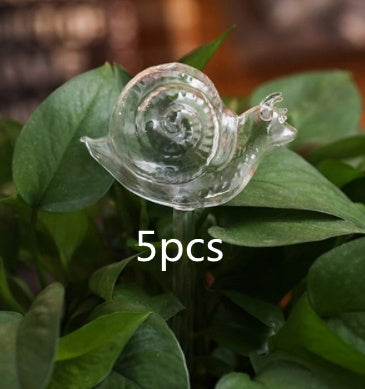 Glass Automatic Self Watering Bird Watering Cans Flowers Plant Decorative Clear Glass Watering Device Houseplant