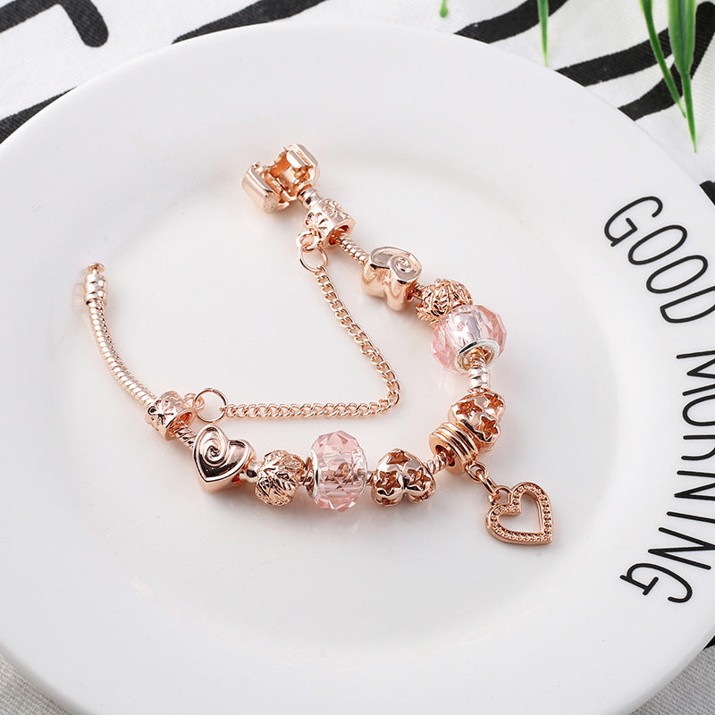 Rose Gold Bracelet Women's Jewelry